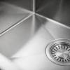 Pure.Sink Luxion Stainless steel sink 51x50 cm Tapwing with tap hole PLX5150T-02